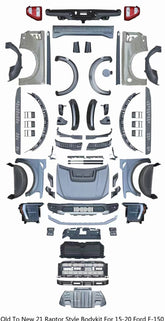 Ford Raptor F150 2015-2020 to 2021+ Complete Conversion Kit